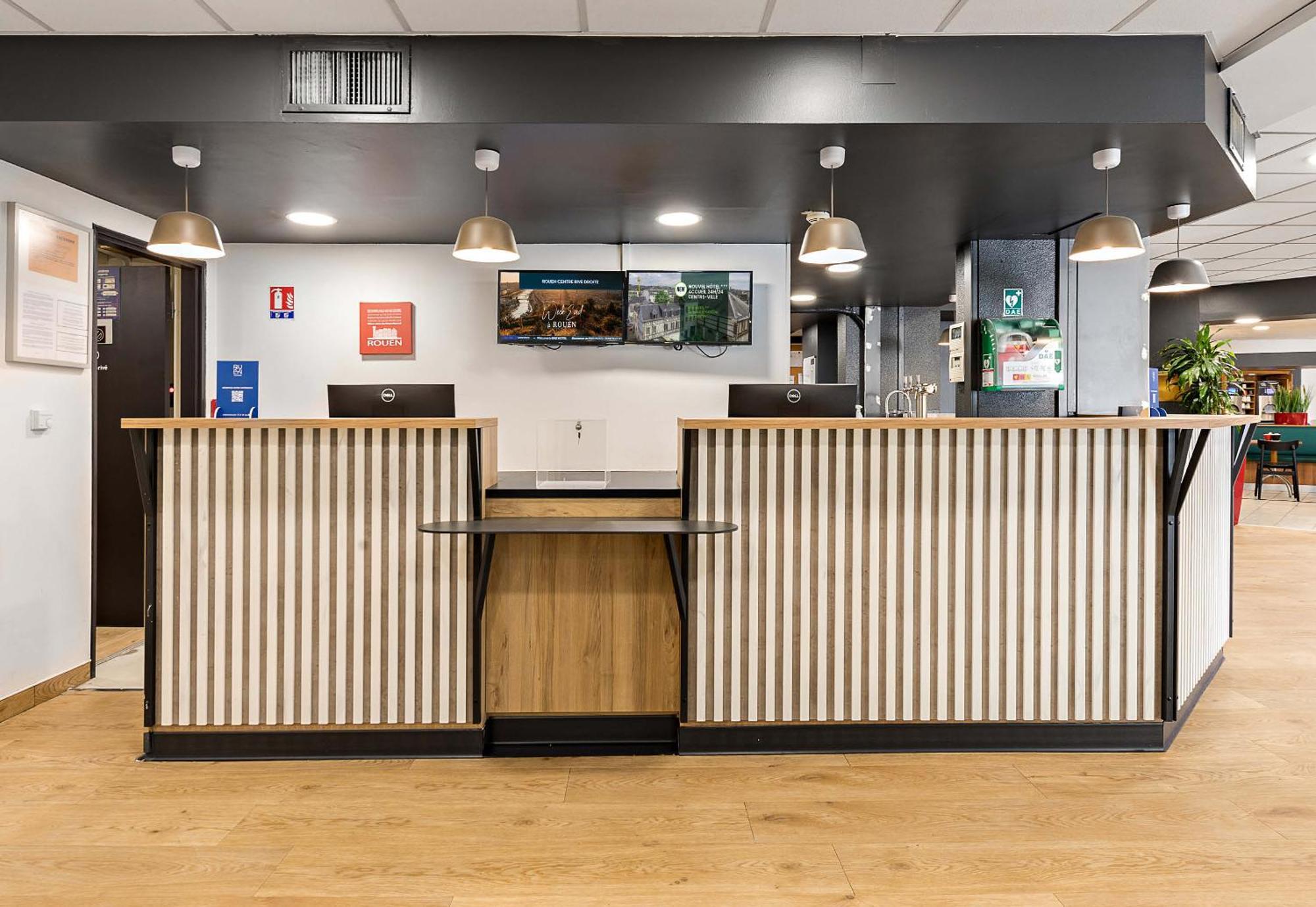 B&B Hotel Rouen Centre Rive Droite Esterno foto